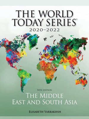 cover image of The Middle East and South Asia 2020-2022